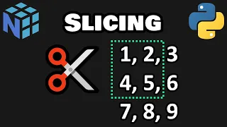 Slicing in NumPy is easy