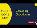 ASPNET CORE C 149 Cascading Dropdown List in Telugu