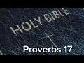 Proverbs 17 NIV The Bible