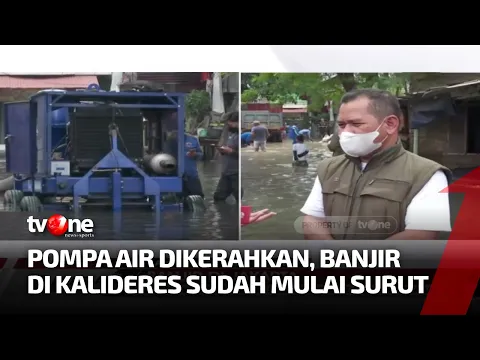 Banjir di Kalideres Sudah Mulai surut, Sejumlah Pompa Air Dikerahkan