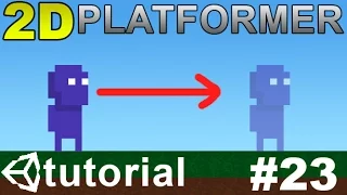 23 Making a 2D Platformer in Unity C - Blink Player Mechanics