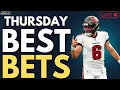 NFL Best Bets Thursday Night Football Buccaneers vs Falcons TNF Predictions NFL Week 15 Picks
