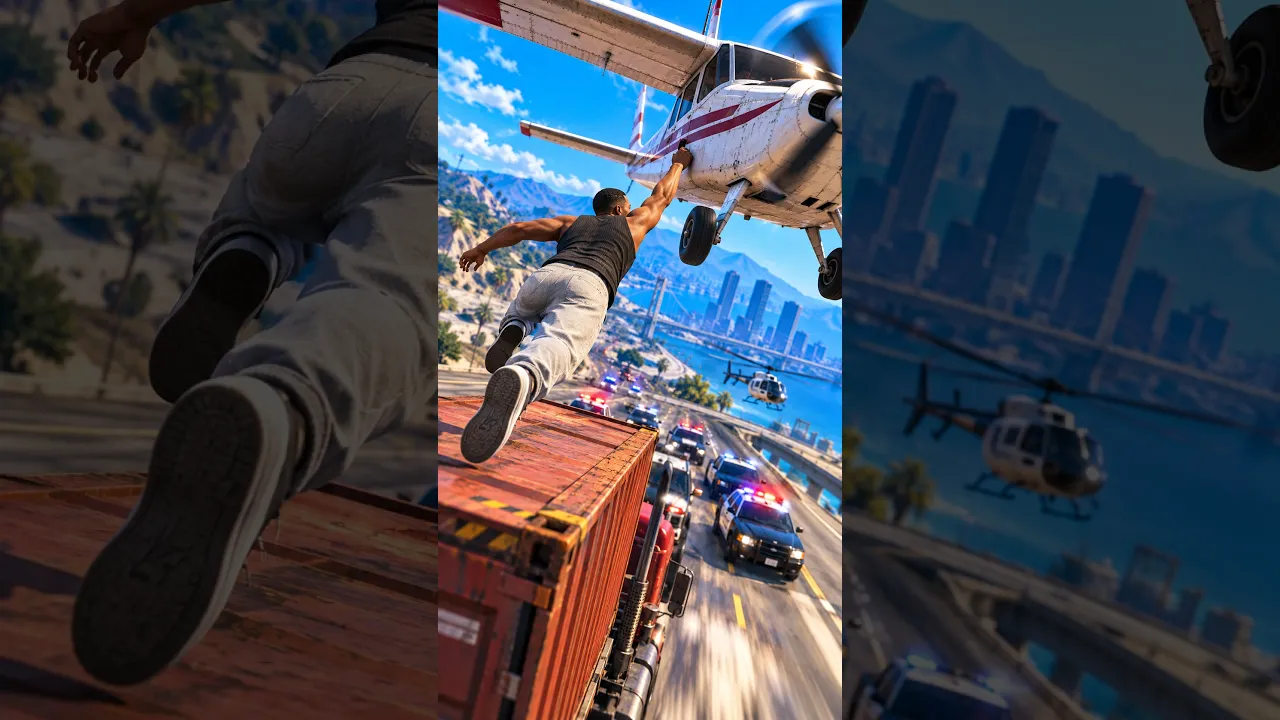 A MAIOR FUGA DO GTA!!