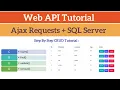 Web API CRUD Operations Using AJAX and SQL Server