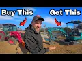 Buy a Tractor Get a Free Excavator