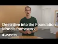 Download Lagu WWDC25: Deep dive into the Foundation Models framework | Apple
