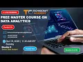 Free Master Webinar Session on Data Analytics - SQL Group Functions Joins