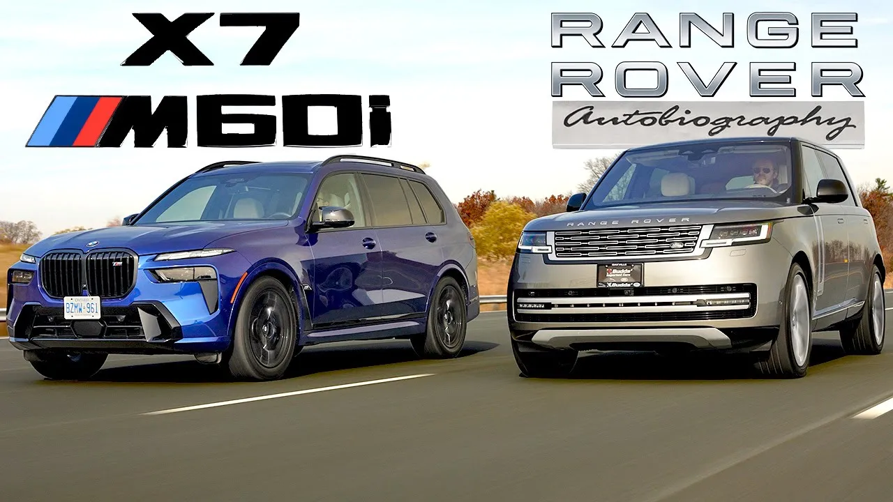 Best Luxury SUV Battle! 2024 BMW X7 M60i vs 2024 Range Rover LWB 3Row Autobiography.