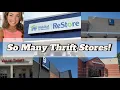 Thrifting lots of thrift stores in the Charlotte area
