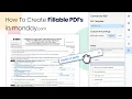 Create a Fillable PDF from a Paper PDF