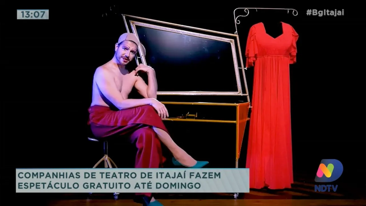 Companhias de teatro de Itajaí fazem espetáculos gratuitos até domingo