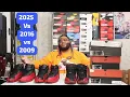JORDAN 12 FLU GAME COMPARISON 2025 vs 2016 vs 2009