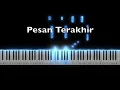 Download Lagu Pesan Terakhir - Lyodra | Piano Tutorial by Andre Panggabean
