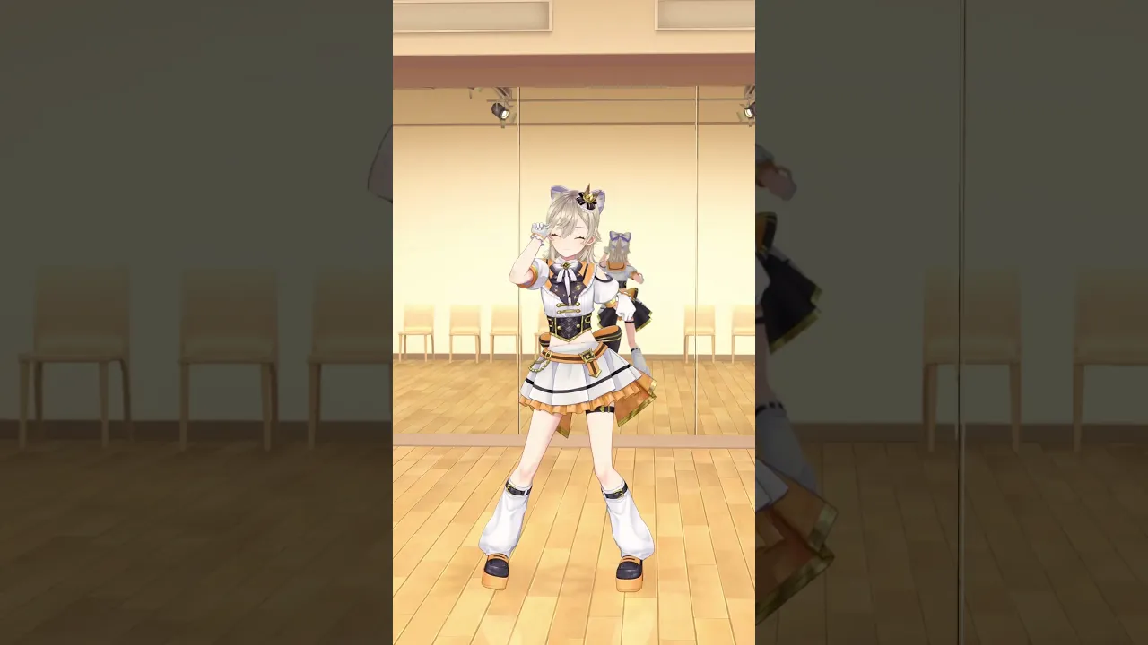 【踊ってみた】えぶりで大好き記念日 / きゅるりんってしてみて【ぶいすぽ / 小森めと】 #vtuber #shorts