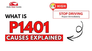 What is P1401 Engine Error Code Causes Explained