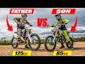 Lagu Father on 125cc vs Son on 85cc 2 Stroke!