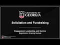 2026-2027 Solicitation Fundraising Registration Training Module