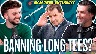 Why Does Sir Nick Faldo Want To Ban Long Tees Part 2 Interview Kick Point The Golf Gear Show
