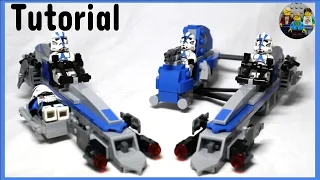 In an endless battle of Clones vs. battle droids, Obi Wan Kenobi uses his building skills to win!. 