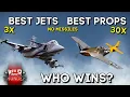 Download Lagu 3x BEST JETS vs 30x BEST PROPS - WHO WINS? - WAR THUNDER