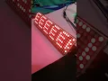 Max7219 Dot Matrix Clock With Reedom Animation