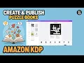 How to create activity books for Amazon KDP - Crosswords Puzzle book with Librava ai