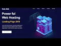 Web HostingLanding Page using html css free source code Zero Cyber