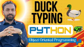 Lec-59 duck typing in python object oriented programming python full course