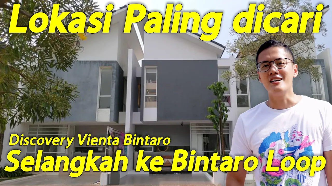 Rumah Jaman Sekarang Model Minimalis Modern, Discovery Vienta Bintaro