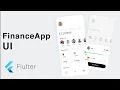 Finance App UI - Flutter Speed Code