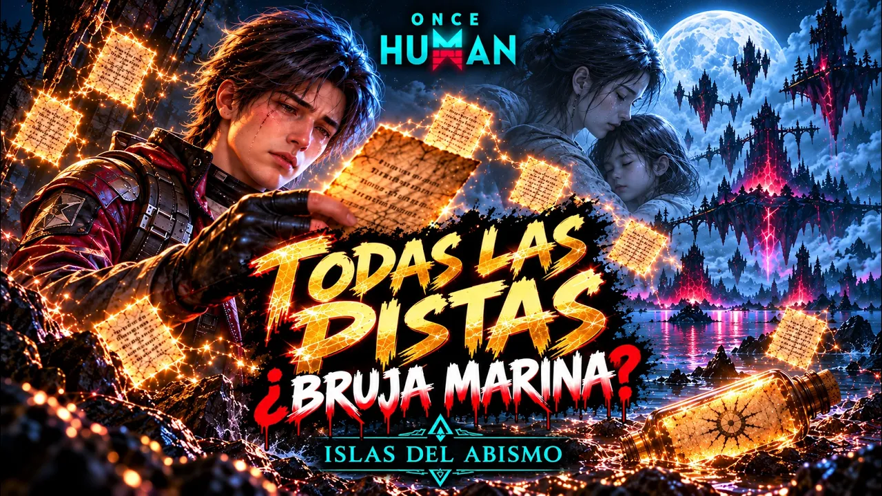 🌊 ¿BRUJA MARINA? Todas las pistas y secretos de Islas del Abismo | Once Human