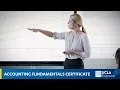 The Accounting Fundamentals Certificate