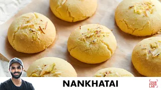 no oven nankhatai recipe simple ingredients eggless nankhatai without oven chef sanjyot keer