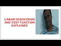 Linear Regression Cost Function Gradient Descent Machine Learning