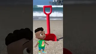 Name The Colors On The Beach Kids Learning Game 