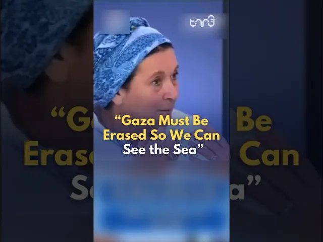 ⁣Head of ‘Israeli Settler Movement' Daniella Weiss speaks about making Gaza a land for only Israelis.