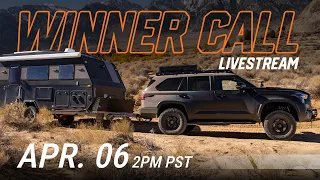 SEQUOIA TRAILER PACKAGE LIVE WINNER CALL