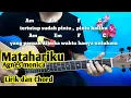 Download Lagu Kunci Gitar Agnes Monica Matahariku