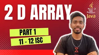 Double DIMENSIONAL Array in java class 12 java class 11 program in Java
