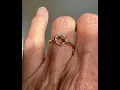 James Avery 14K Gold Love Knot Heart Ring