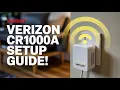 how to set up verizon wi-fi extender cr1000a easy setup tutorial