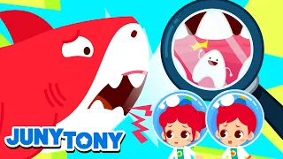 Baby Shark di Dokter Gigi! 🦷 Bermain Peran Dokter｜JunyTony Bahasa Indonesia