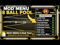 8 BALL POOL MOD MENU APK LONG LINE AUTO AIM ANTIBAN DOWNLOAD CHEAT 2026 UPDATE