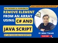 How to Delete An Element From An Array in JavaScript Deletion from Array