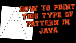 How To Print Alphabet A Pattern In Java