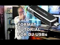Beste USB-formaten voor DJ's + De verborgen instelling die firmware-updates kan verstoren
