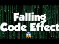 Falling Code Effect The Matrix By Notepad Must Watch