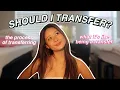 watch this if you want to TRANSFER college advice