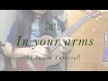 In your arms [ukulele tutorial] with beat - READ DESCRIPTION