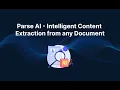 Parse AI - Intelligent Content Extraction from any Document